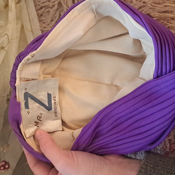 Vintage Mr "Z" Gatsby Turban Style Hat Union made - Picture 3 of 8